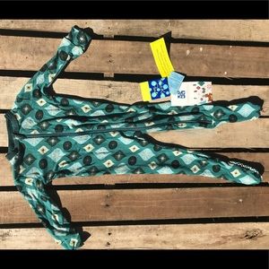 NWT Kickee Pants footed pajamas size 9-12 months